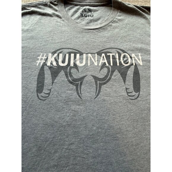 Kuiu Nation Men's Gray Graphic T-Shirt X-Large Hunting Outdoor - Picture 2 of 7